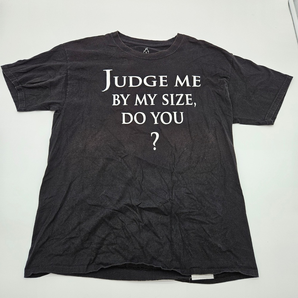 Disneyland Yoda‎ Graphic T Shirt Walt Disney World Hanes Adult Size L Black